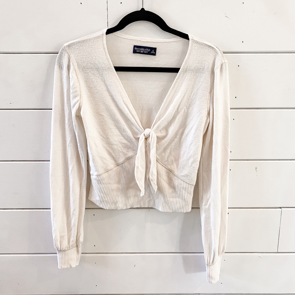 Abercrombie cropped sweater